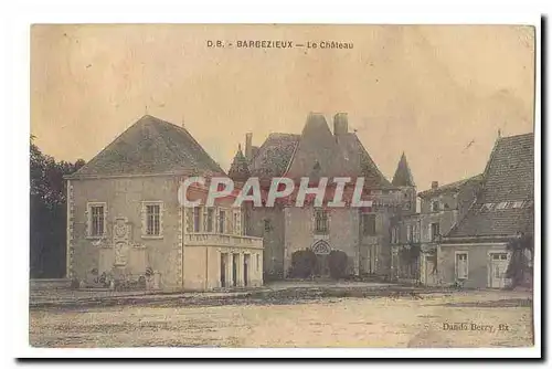 Barbezieux Cartes postales Le chateau