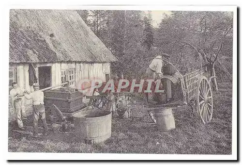 En Normandie Ansichtskarte AK Les vignerons (reproduction)