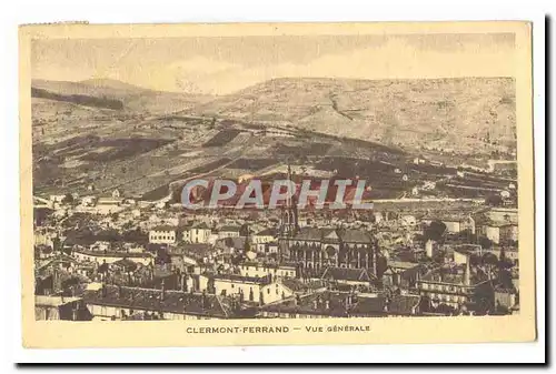 Clermont Ferrand Cartes postales Vue generale