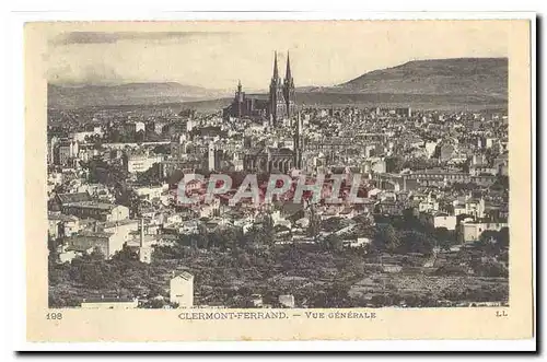 Clermont Ferrand Cartes postales Vue generale