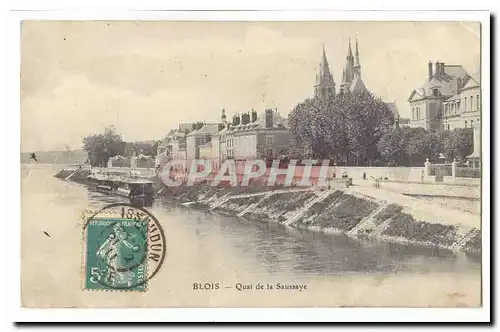 Blois Cartes postales Quai de la Saussaye