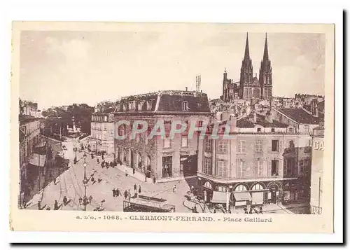 Clermont Ferrand Cartes postales Place Gaillard