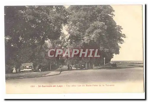 St Germain en Laye Cartes postales Une allee vue du Rond point de la terrasse