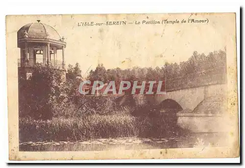 L&#39Isle sur Serein Ansichtskarte AK Le pavillon (temple de l&#39amour)