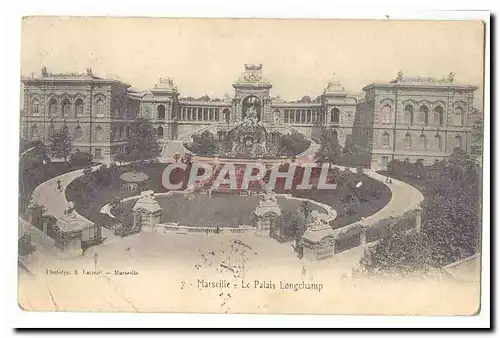 Marseille Cartes postales La palais Longchamp