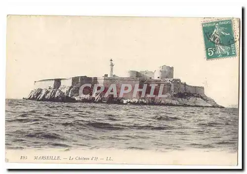 Marseille Cartes postales Le chateau d�if