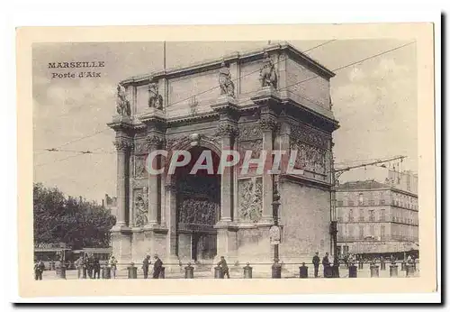 Marseille Cartes postales Porte dAix