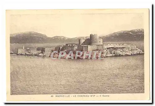 Marseille Cartes postales Chateau d&#39if