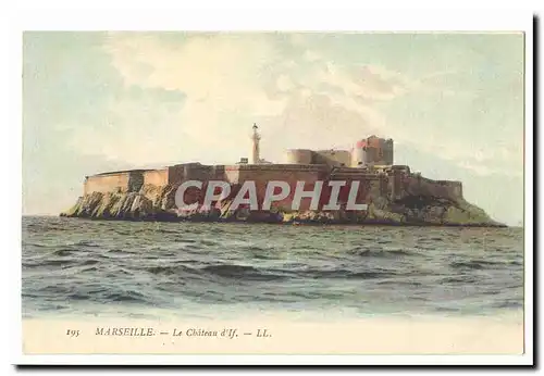 Marseille Cartes postales LE chateau d&#39if