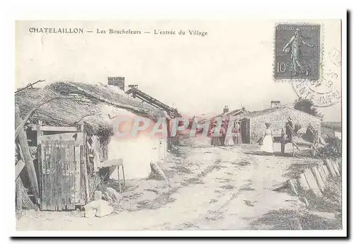 Chatelaillon Cartes postales Les boucholeurs L&#39entree du village (reproduction)