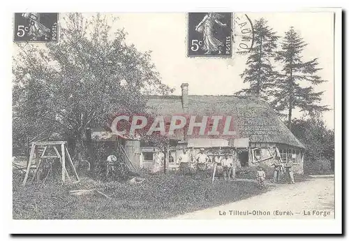 Le Tilleul Othon (Eure) Cartes postales La forge (reproduction)