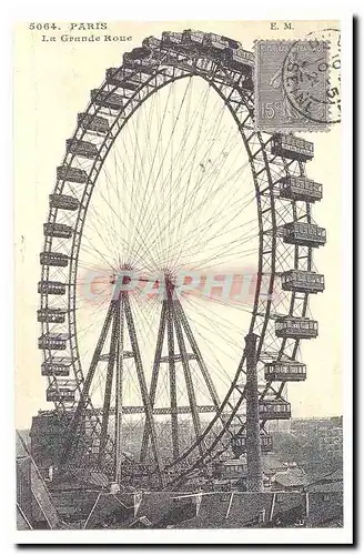 Paris Ansichtskarte AK La grande roue (reproduction)