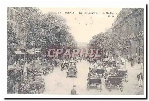 Paris Ansichtskarte AK Le boulevard des ITaliens (reproduction)