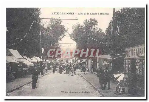 Fete des Loges Cartes postales Paris Allee de la legion d&#39honneur (reproduction)