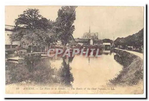 Amiens Cartes postales Les rives de la Somme