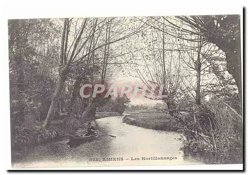 Amiens Cartes postales Les hortillonnages