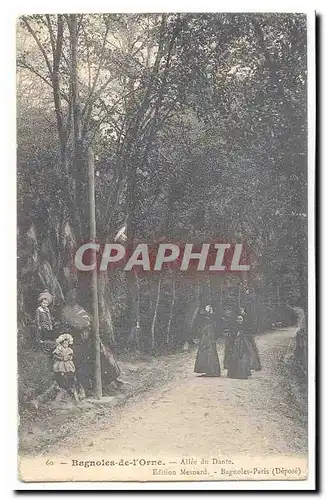 Bagnoles de l&#39Orne Cartes postales Allee du DAnte