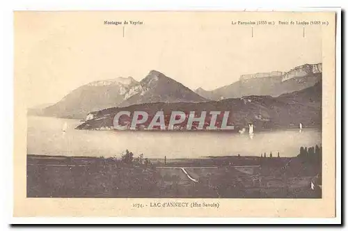 Lac D�annecy Cartes postales Montagne de Veyrier