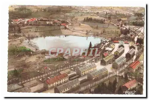 Creuse La Courtine Ansichtskarte AK Le camp et l&#39etang des Grattadou