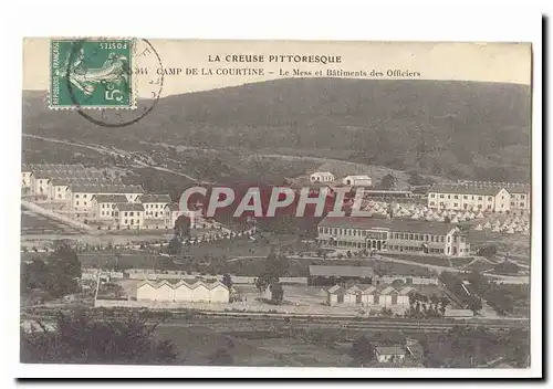 Creuse La Courtine Cartes postales Le mess et batiments des officiers