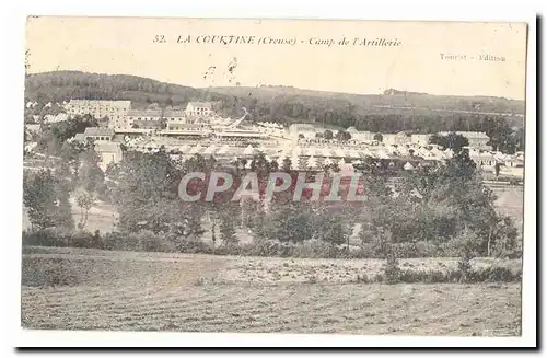 Creuse La Courtine Cartes postales Camp de l'artillerie
