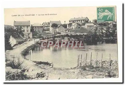 Creuse La Courtine Ansichtskarte AK Le lac de Gratadous