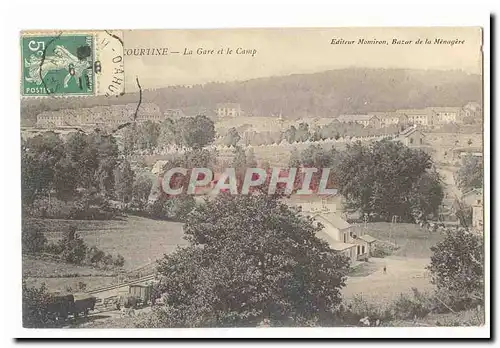 Creuse La Courtine Ansichtskarte AK La gare et le camp