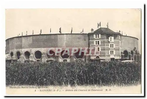 Bayonne Cartes postales Les arenes