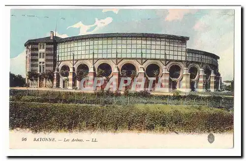 Bayonne Cartes postales Les arenes