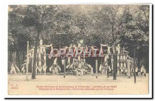 Joinville le Pont Cartes postales Ecole normale de gymnastique et d&#39escrime Redoute de la FAisanderie Pyramid