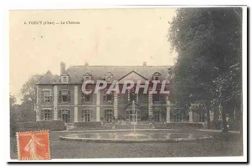 Foecy Cartes postales Le chateau