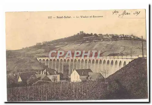 Saint Satur Cartes postales Le viaduc et Sancerre