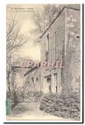 En Berry Foecy Cartes postales Entree de l'ancien chateau