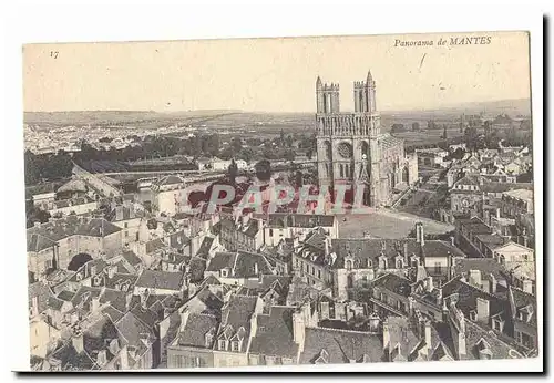 Cartes postales Panorama de Mantes