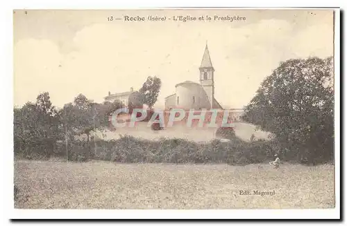 Roche Ansichtskarte AK L&#39eglise et le presbytere