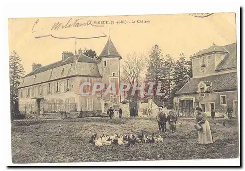 Vineuil Cartes postales LE chateau (animee)