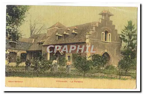 Villevaude Ansichtskarte AK Le parterre