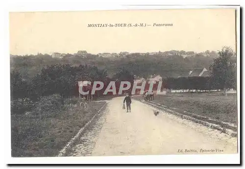 Montjay la Tour Cartes postales Panorama