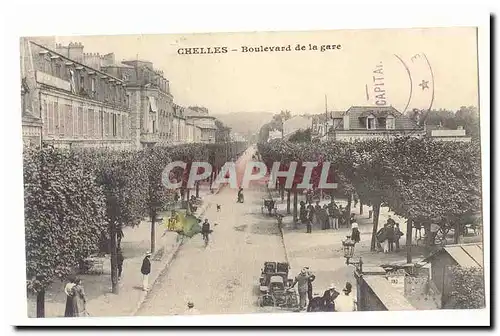 Chelles Cartes postales Boulevard de la gare