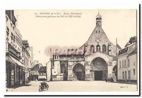 Provins Cartes postales Eglise Saint Ayoul (monument gothique des 12 et 13eme siecle)