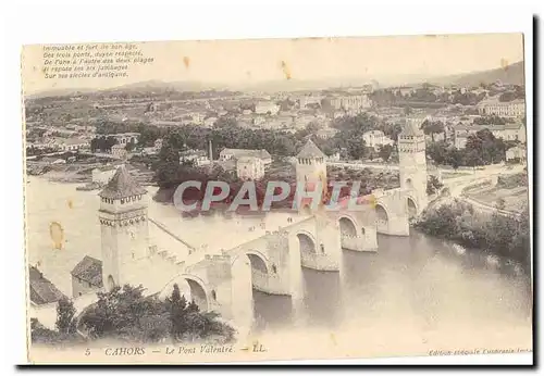 Cahors Cartes postales Le pont Valentre