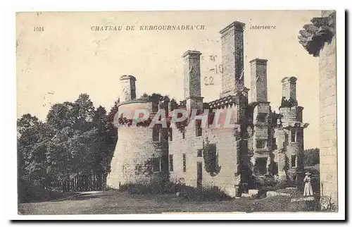 Chateau de Kergournadea'ch Vue interieure