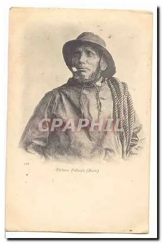 Cartes postales Pecheur Polletais (buste)