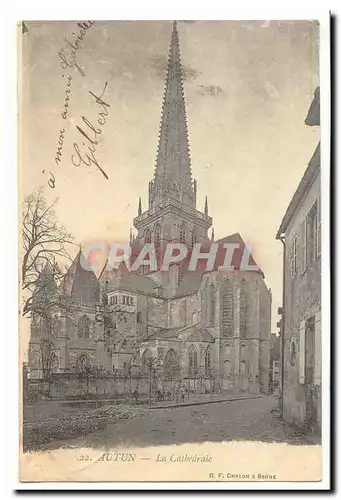 Autun Cartes postales La cathedrale