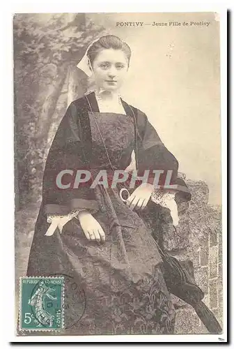 Pontivy Cartes postales Jeune fille de Pontivy