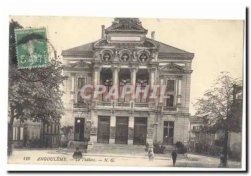 Angouleme Cartes postales Le theatre