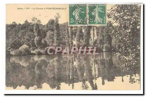 Cartes postales La Creuse a Fontgombault