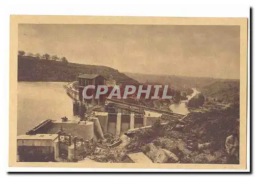 Eguzon Cartes postales Le barrage