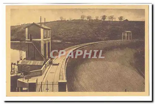 Eguzon Cartes postales Le barrage (rive gauche)