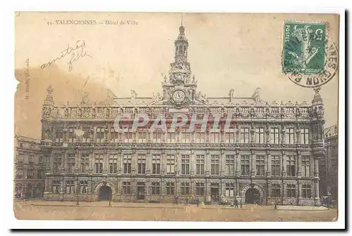 Valenciennes Cartes postales Hotel de ville
